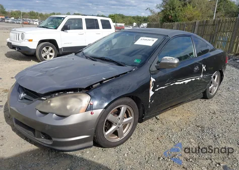 2003 Acura Rsx из США, поврежденный, VIN JH4DC53863C003087